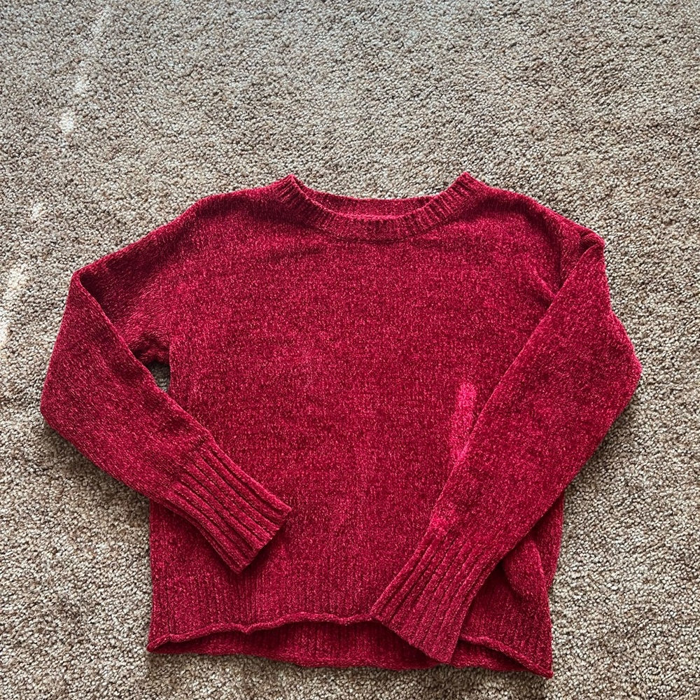 Cozy Red Women's Sweater